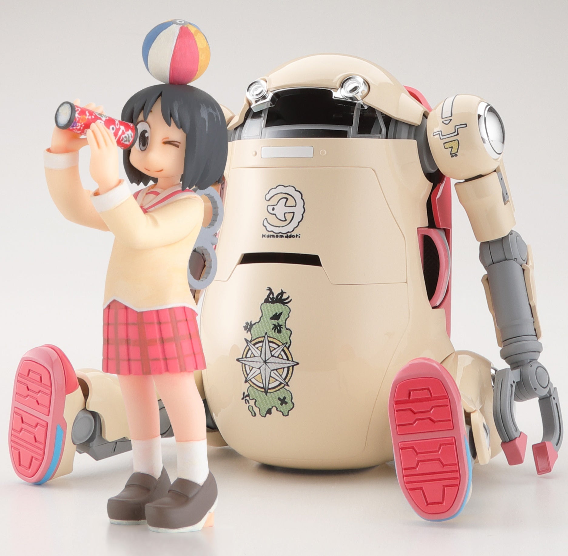 Hasegawa 1/20  20 MechatroWeGo No.06 nichijou collab “Warm”+ Nano Shinonome