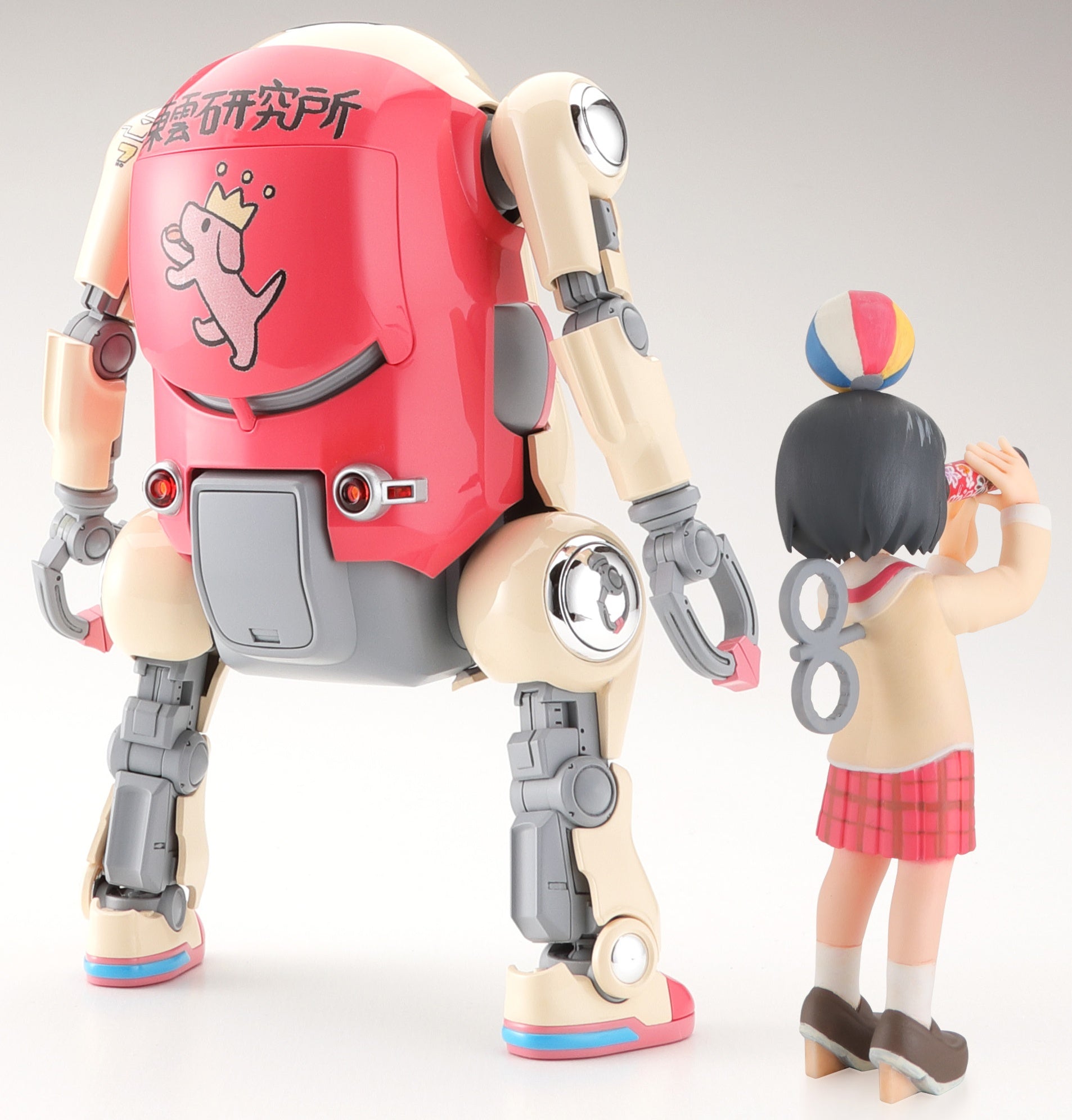 Hasegawa 1/20  20 MechatroWeGo No.06 nichijou collab “Warm”+ Nano Shinonome