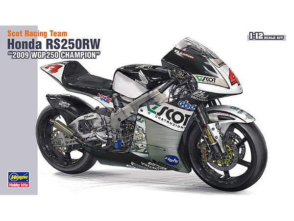 Hasegawa [BK1] 1:12 SCOT RACING TEAM HONDA RS250RW 2009 WGP250 CHAMPION(4967834215016)