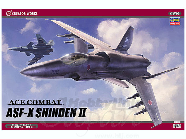 Hasegawa 1/72 Ace Combat ASF-X Shinden CW03