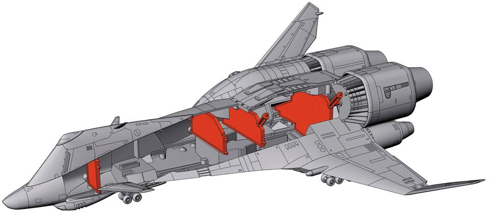 Hasegawa 1/400 Crusher Joe Minerva