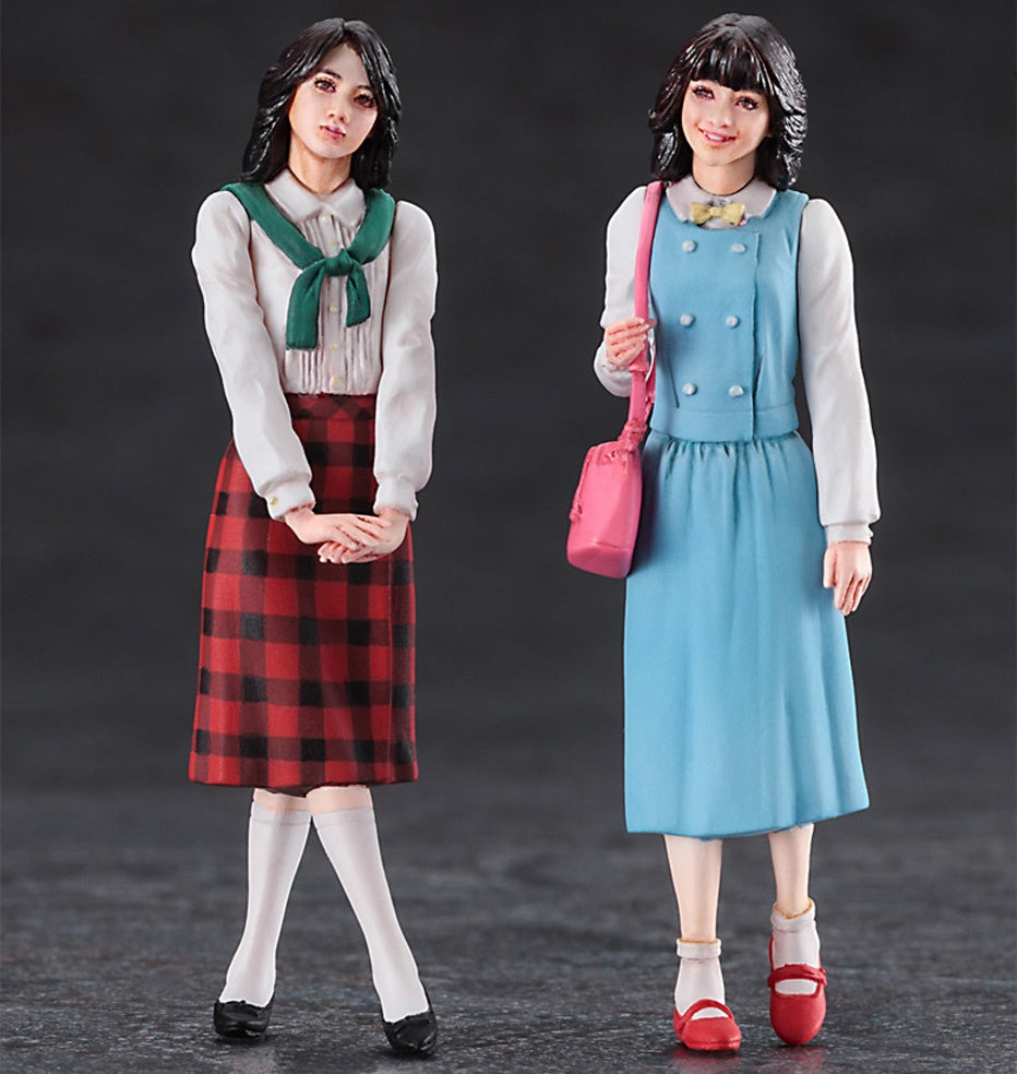 Hasegawa 1/24 80s Girls Figure (Two kits in the box) (FC08)