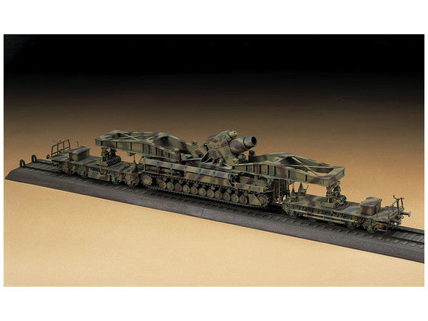 Hasegawa [MT57] 1:72 60cm MӦRSER KARL 040 PRODUCTION TYPE w/RAILWAY CARRIER(4967834312579)