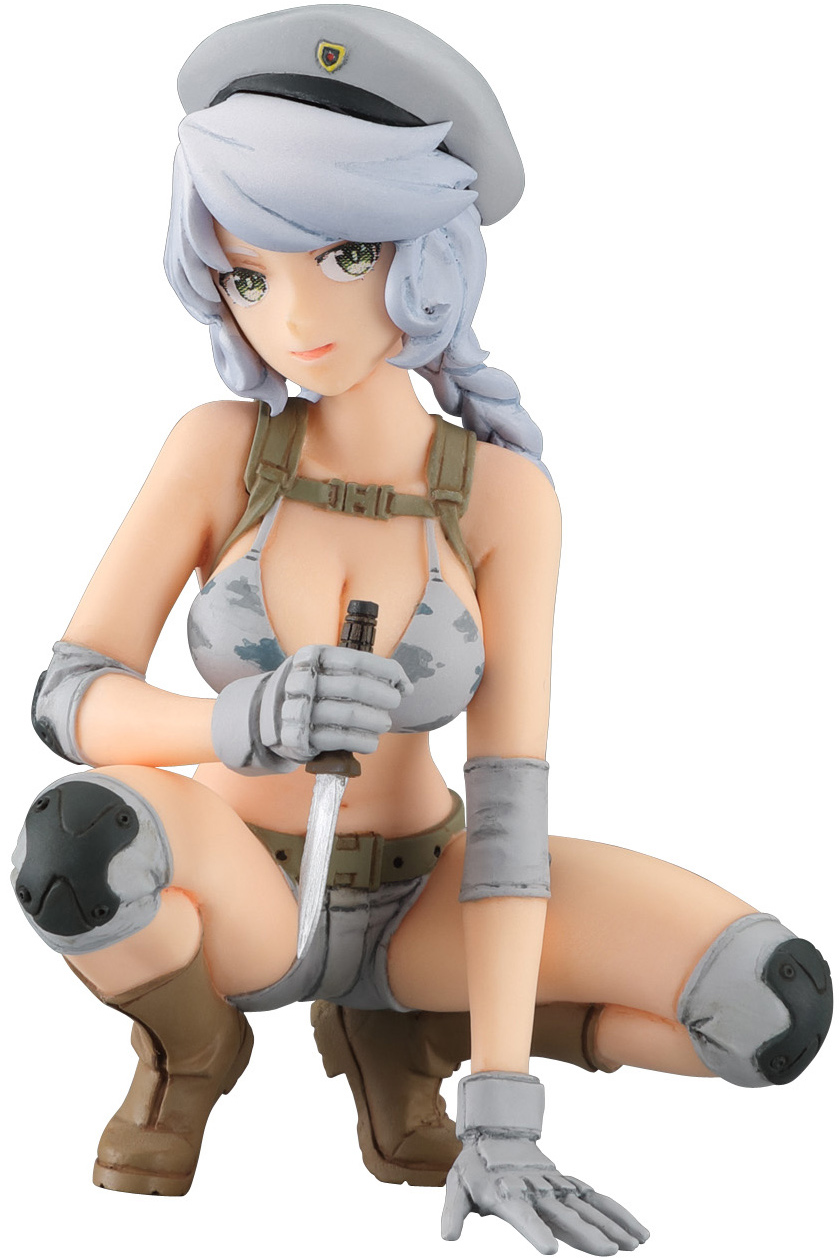 Hasegawa 1/12 Egg Girls Collection No.20 'Sasha Ilyushina' (Army) - P-REX Hobby