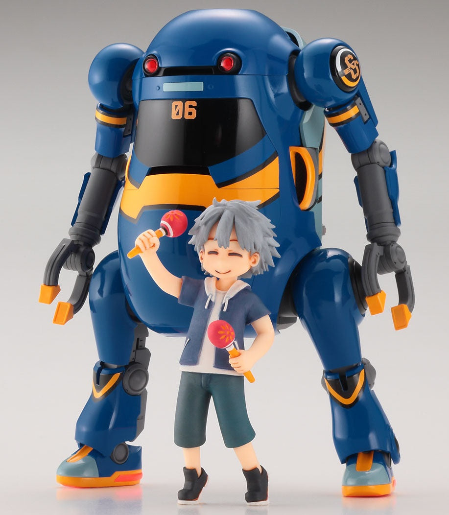 Hasegawa 1/20 MechatroWeGo EVA collab series Vol.4 'Mk.6' + Kaoru Nagisa