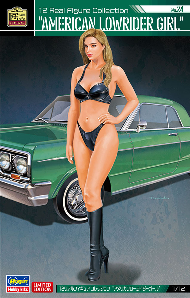 Hasegawa 1/12 12 Real Figure Collection 24 American Lowrider Girl