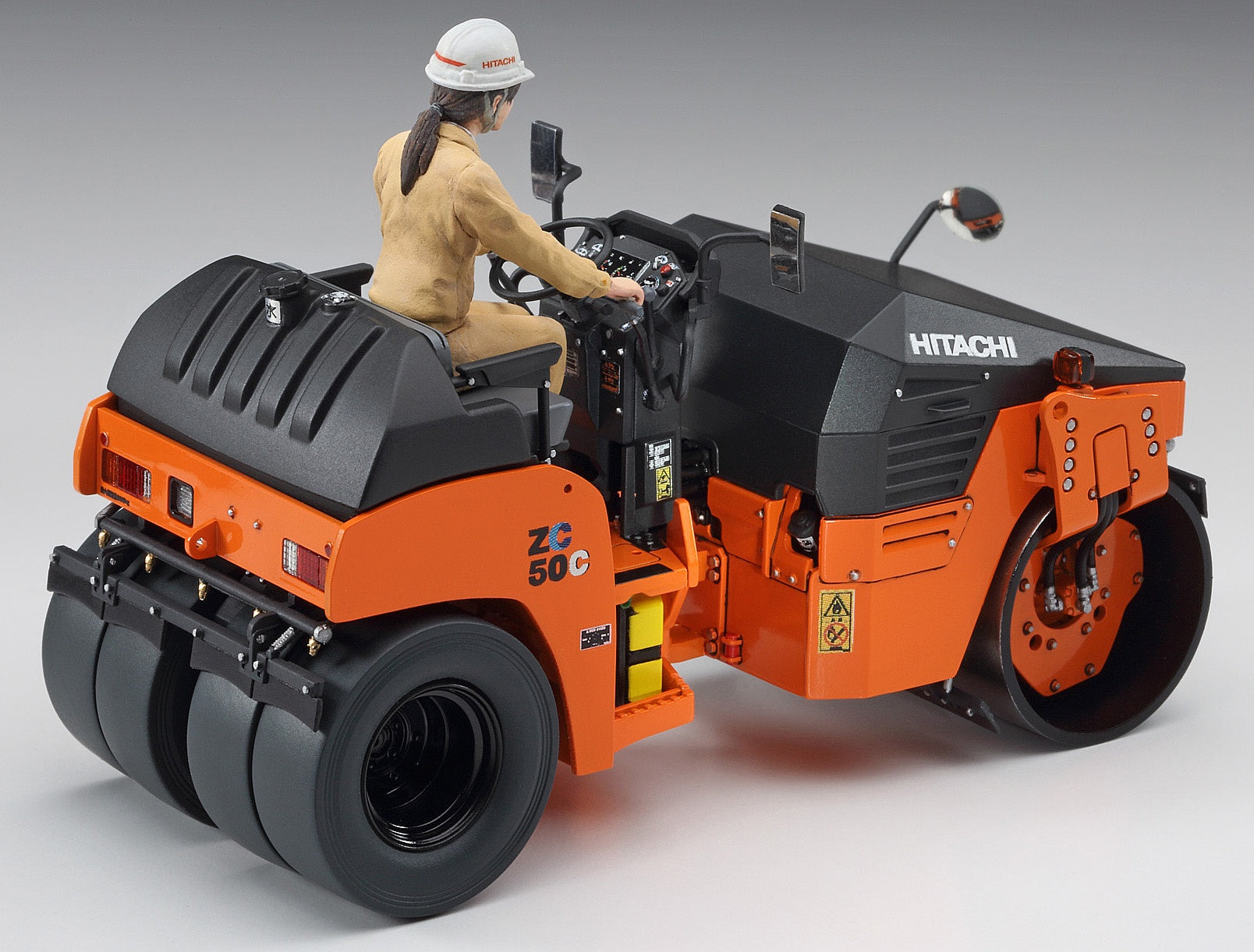 Hasegawa [WM02] 1:35 HITACHI VIBRATORY COMBINED ROLLER ZC50C-5