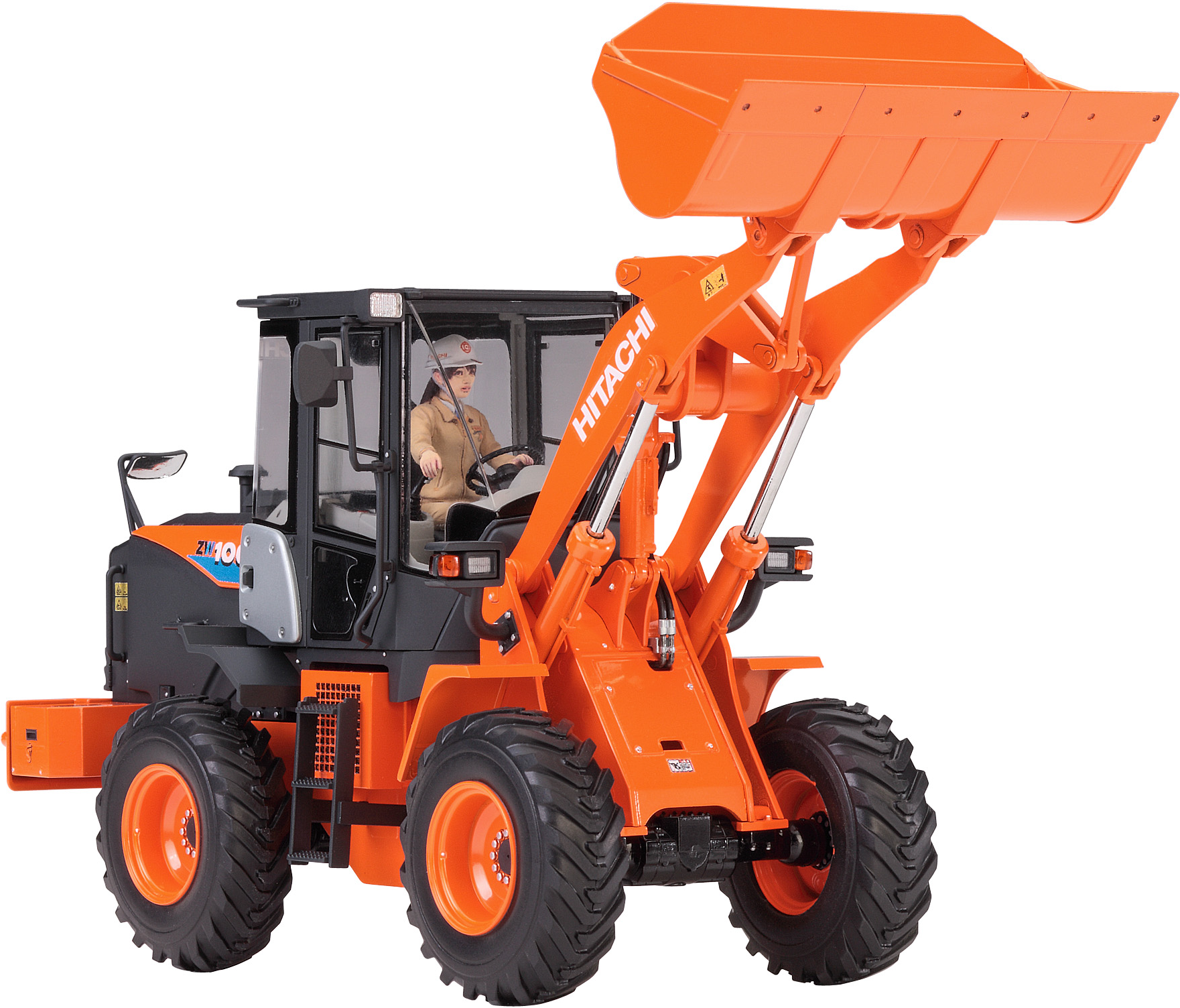 Hasegawa [WM04] 1:35 HITACHI WHEEL LOADER ZW100-6