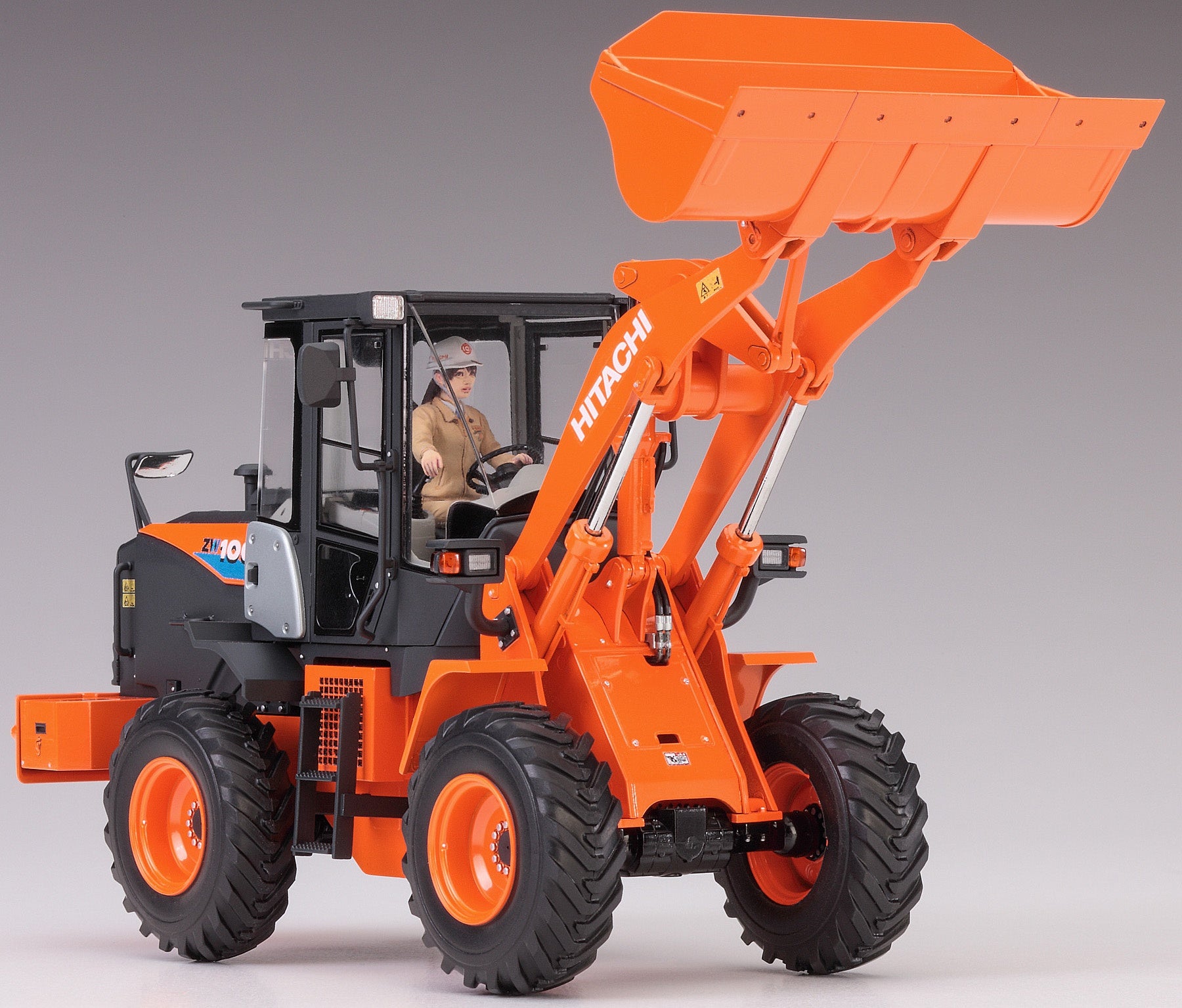 Hasegawa [WM04] 1:35 HITACHI WHEEL LOADER ZW100-6