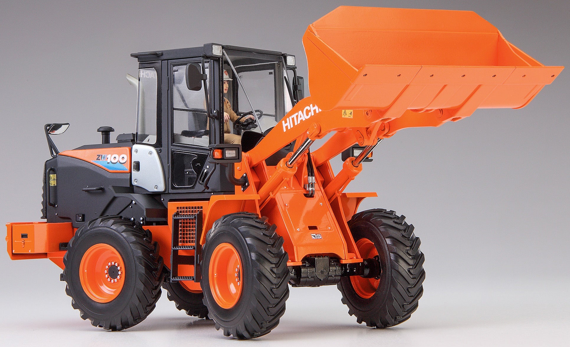 Hasegawa [WM04] 1:35 HITACHI WHEEL LOADER ZW100-6