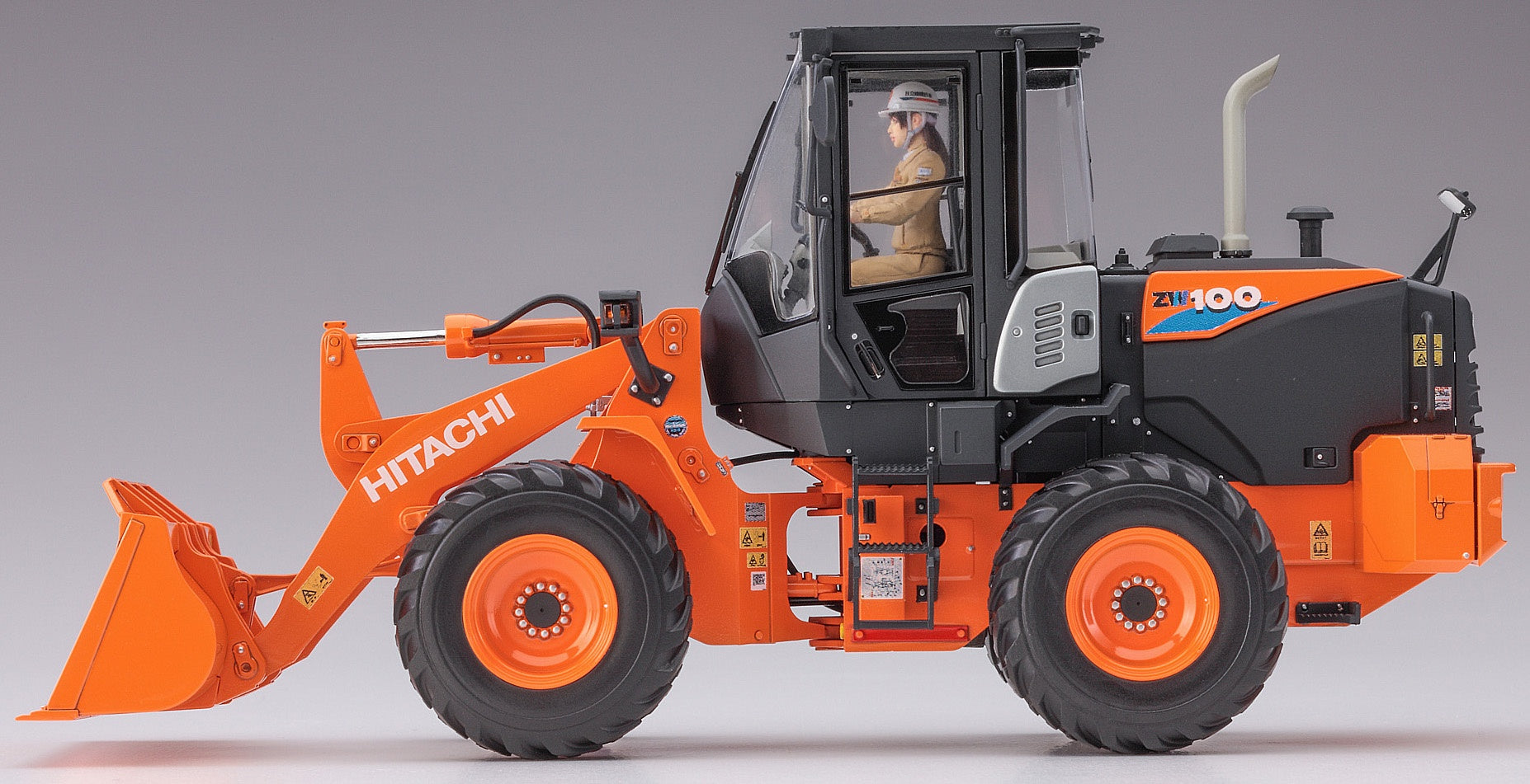 Hasegawa [WM04] 1:35 HITACHI WHEEL LOADER ZW100-6