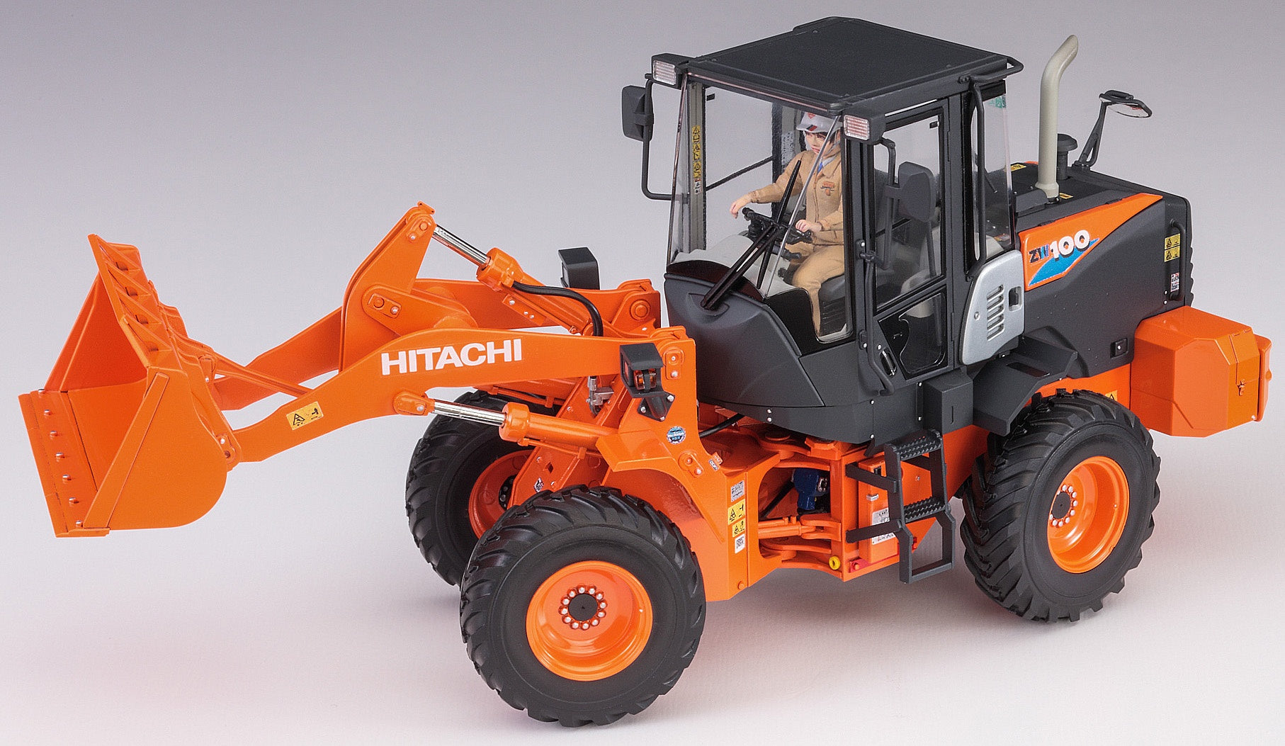 Hasegawa [WM04] 1:35 HITACHI WHEEL LOADER ZW100-6