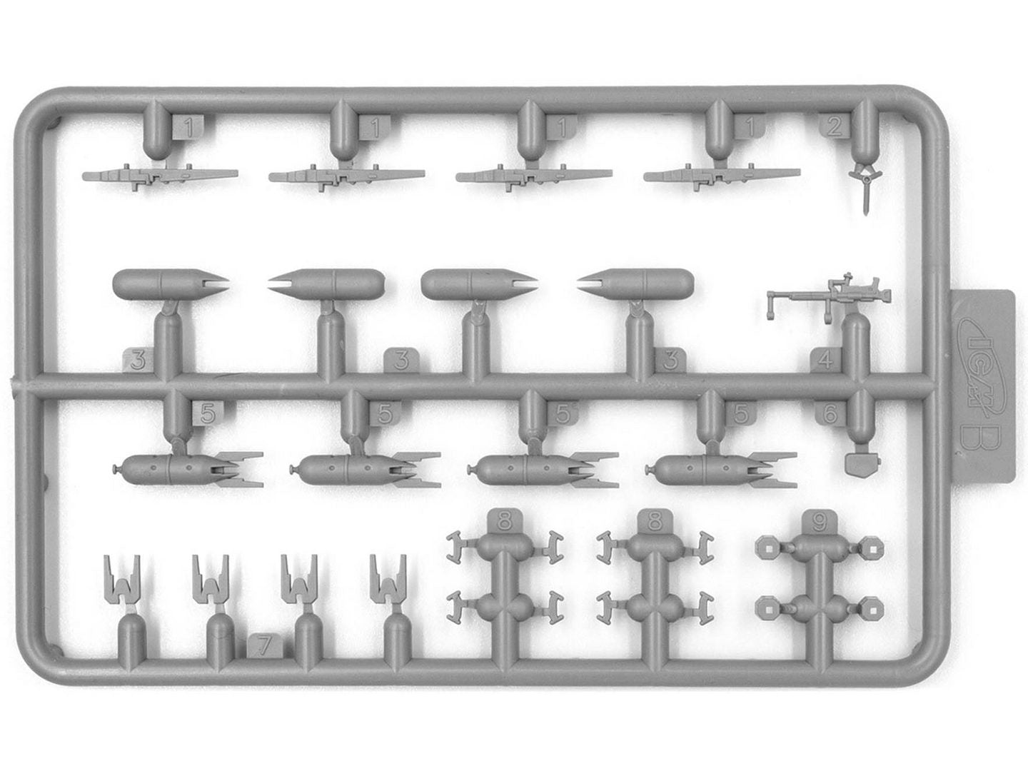 ICM 1/72 Biplanes of the 1930s and 1940s (Не-51A-1, Ki-10-II, U-2/Po-2VS), Aircraft