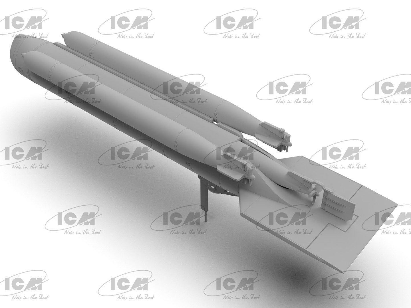 ICM 1/72 U-Boat Type 'Molch', WWII German Midget Submarine (100% new molds)