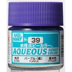 Mr Hobby AQUEOUS HOBBY COLOR - H39 GLOSS PURPLE (PRIMARY)