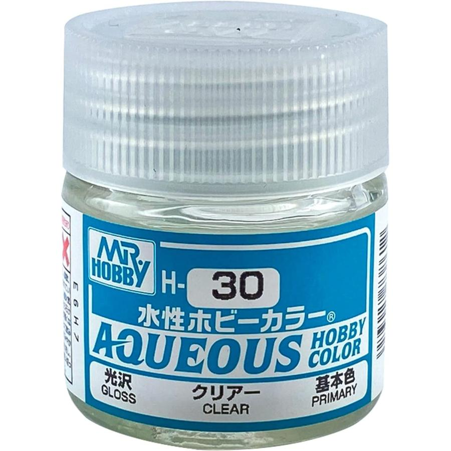 Mr Hobby AQUEOUS HOBBY COLOR - H30 GLOSS CLEAR (PRIMARY)