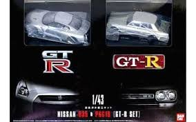 BANDAI Hobby 1/43 NISSAN R35&PGC10 (GT-R SET)