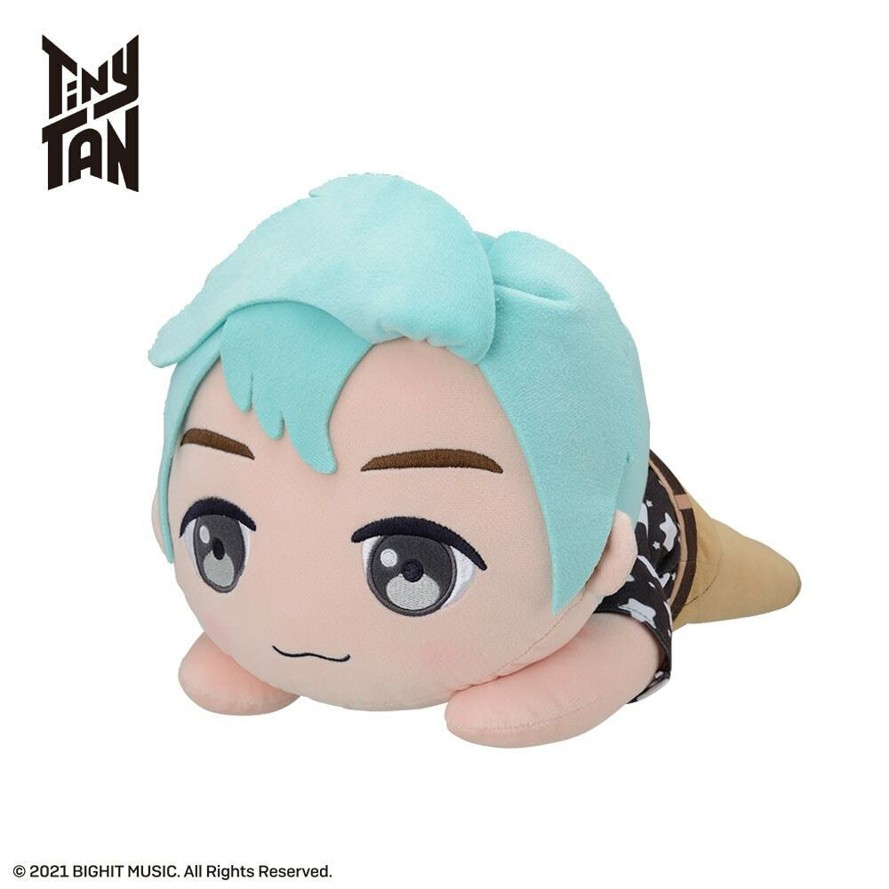 SEGA NESOBERI (Lay-Down) TinyTAN M Plush ~Permission to Dance~ RM & Jin [Pack of: 1 RM, 1 Jin]