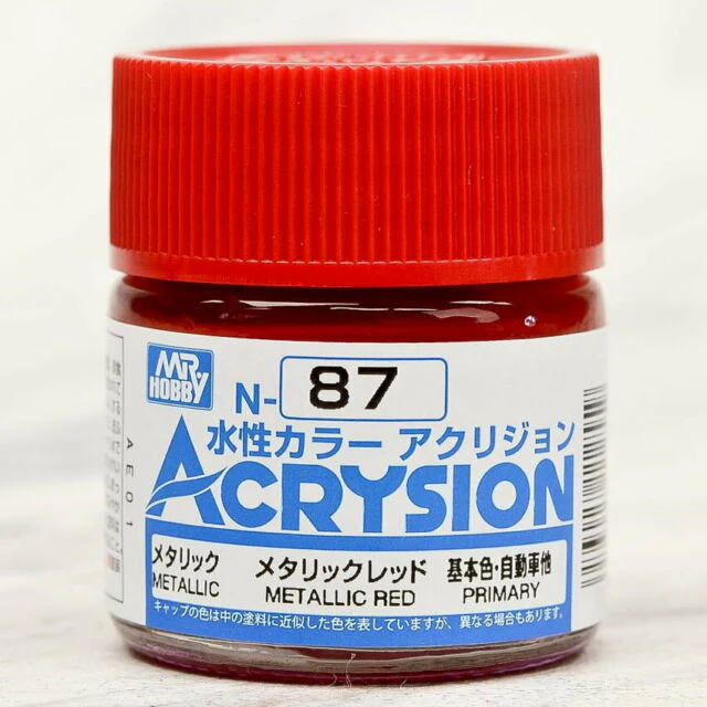 Mr Hobby Acrysion N87 - Metallic Red (Metallic/Primary)