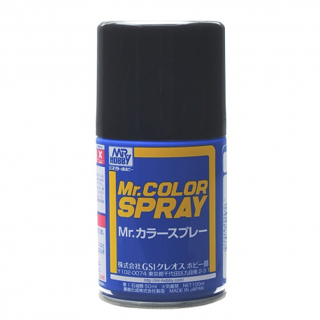 Mr Hobby Mr Color Spray - S2 Black (Gloss/Primary)