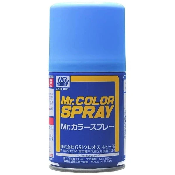 Mr Hobby Mr Color Spray - S34 Sky Blue (Gloss/Primary)