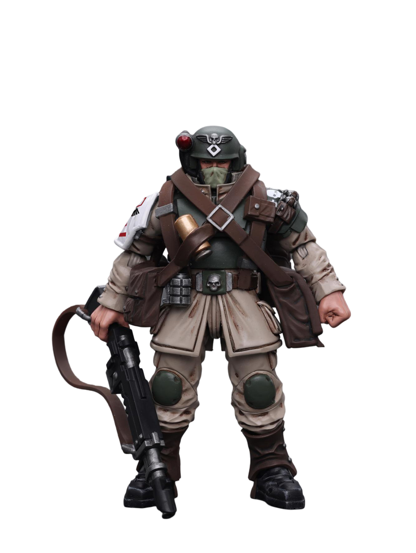 Joy Toy Astra Militarum Cadian Command Squad Veteran with Medi-pack