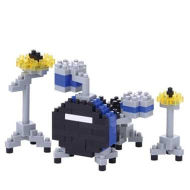 Nanoblock Collection Series Drum Set Blue "Instruments"