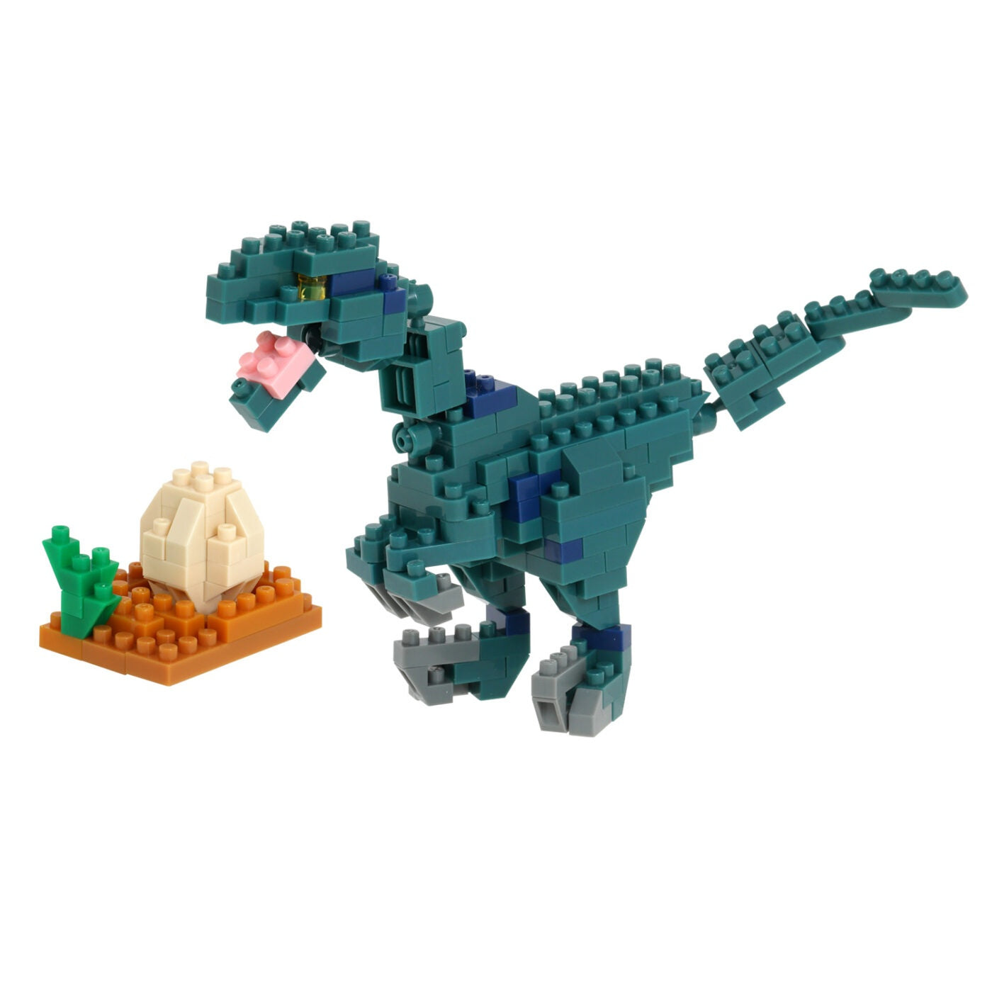 Nanoblock Collection Series Velociraptor "Dinosaurs"