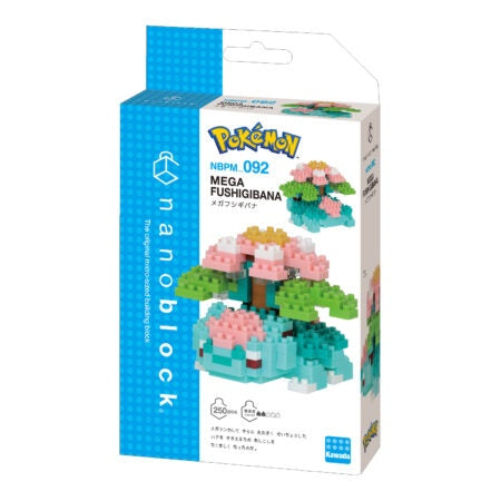 Pokémon - Pokemon - Fushigibana - Nanoblock, Pokémon x Nanoblock - Mega Fushigibana(Kawada)