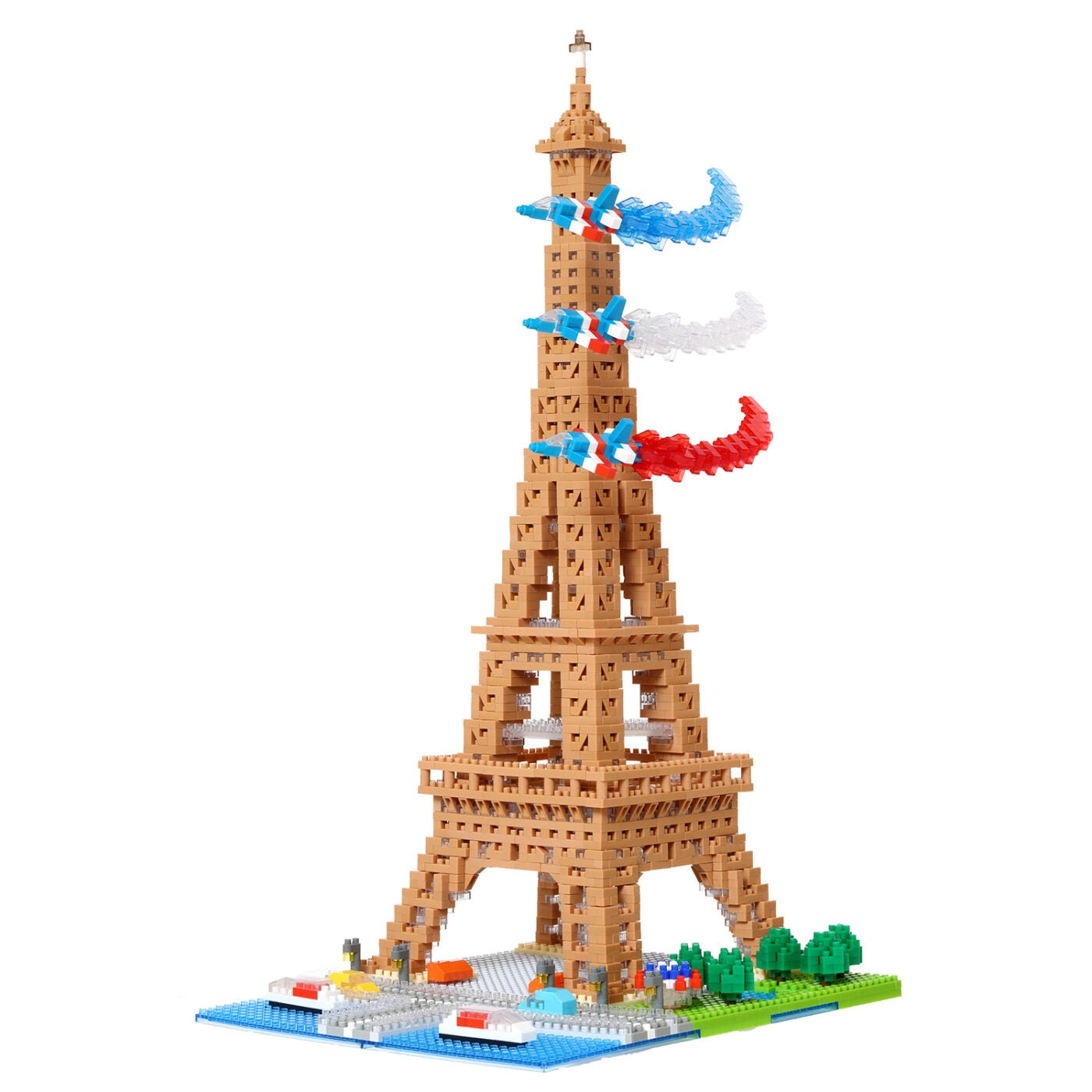 Nanoblock Advanced Hobby Series Eiffel Tower Deluxe Edition "World Famous"