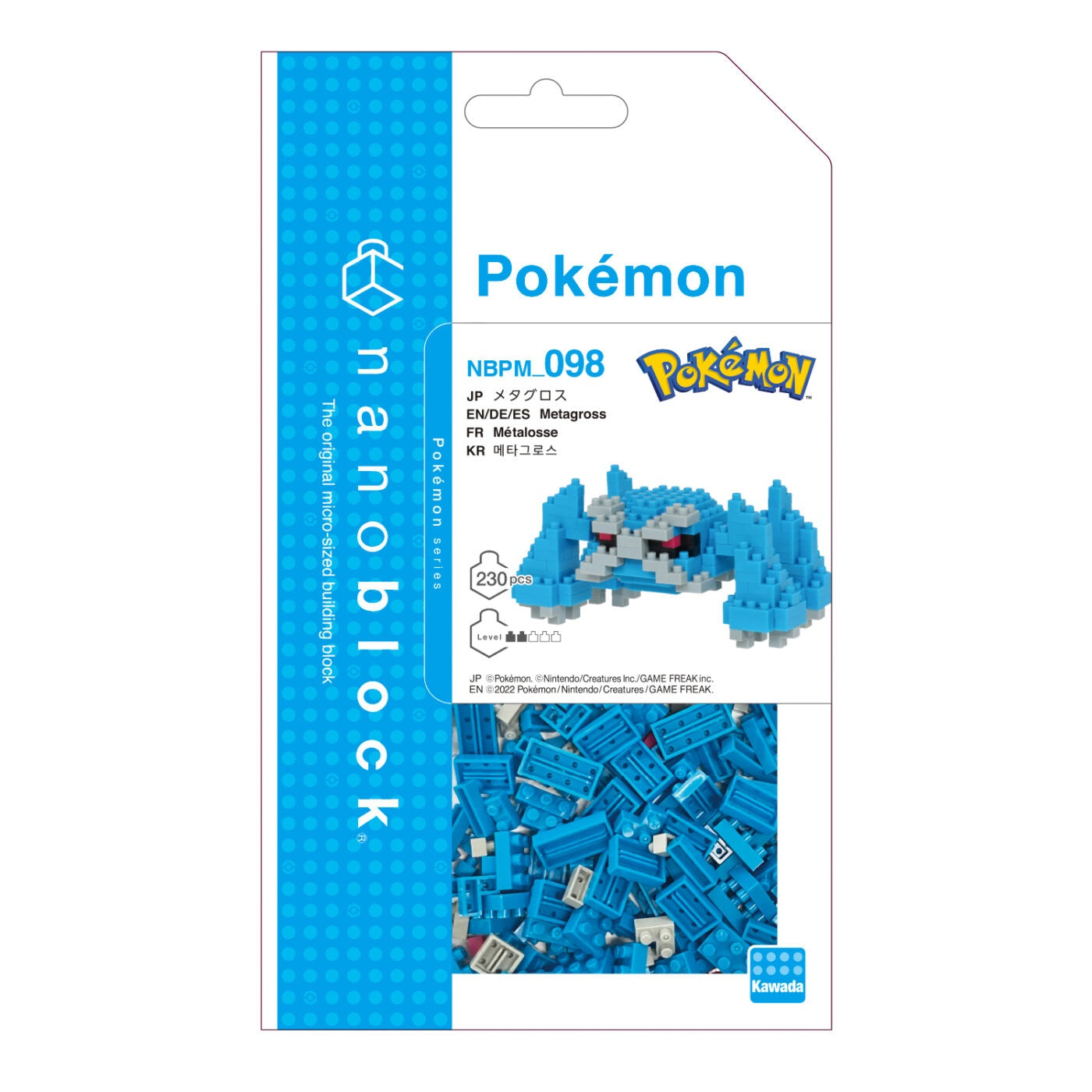 Pokémon - Pokemon - Metagross - Nanoblock, Pokémon x Nanoblock(Kawada)