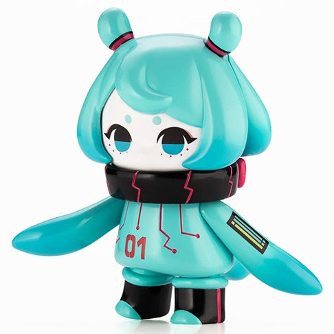 Kotobukiya Hinomoto Heavy Industries Series Ocean Exploration Robot Denshitako No.3 [Hatsune Miku Color Ver.], Pre-Painted PVC Action Figure