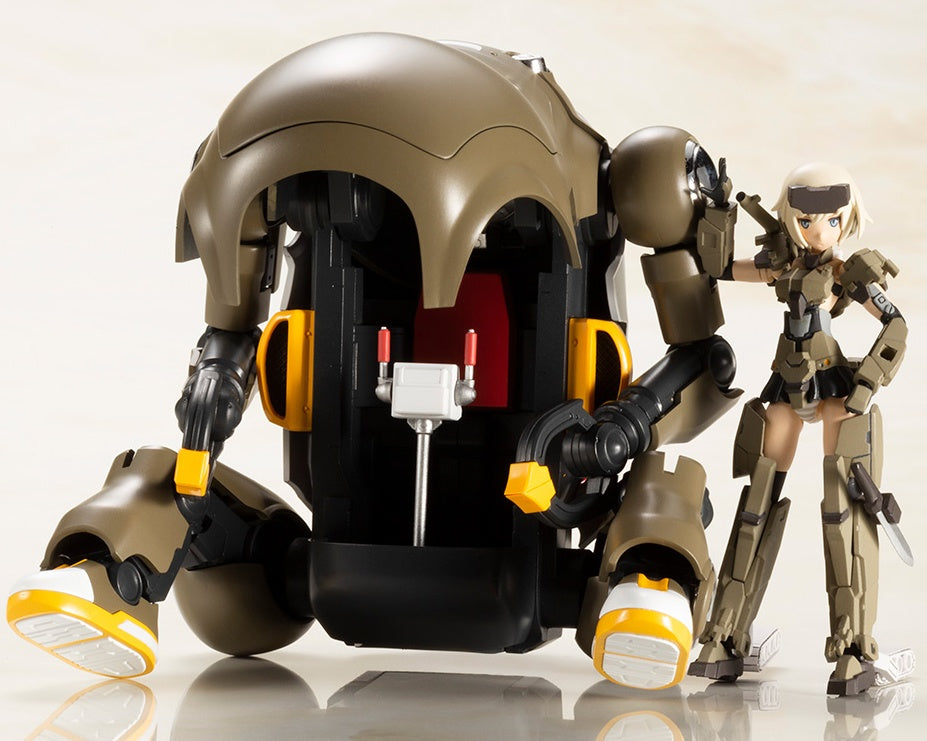 Kotobukiya Frame Arms Girl Hand Scale Gourai with 20 MechatroWeGo Brown""