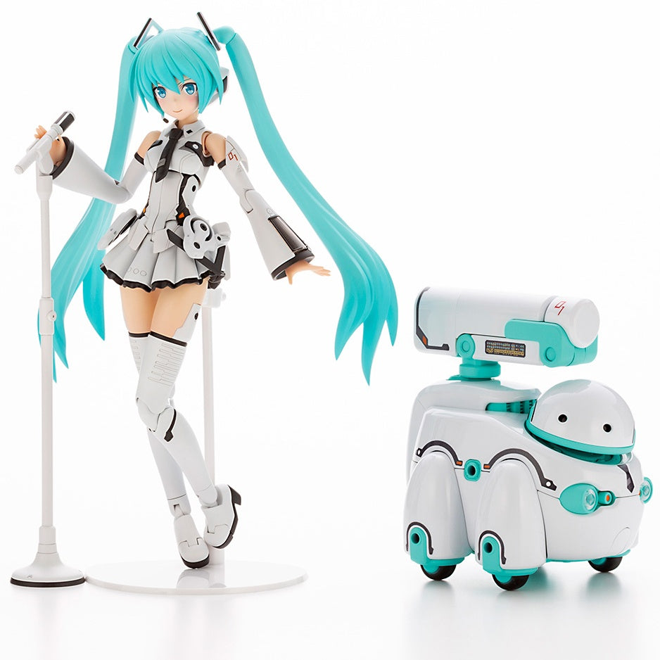 Kotobukiya Frame Arms Girl Series Frame Music Girl Hatsune Miku [Maruttoys Ver.] & Tamotu [Miku Ver.], Action Figure Kit