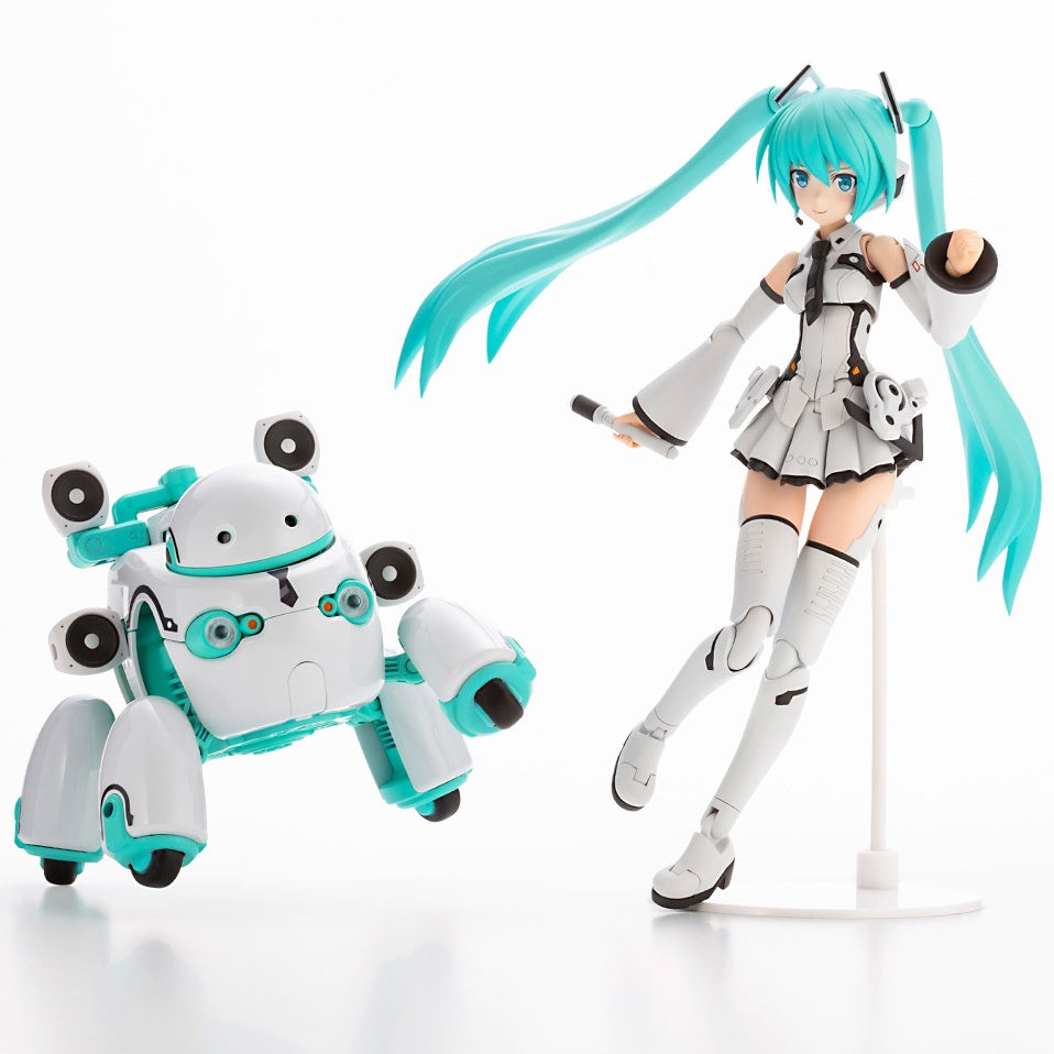 Kotobukiya Frame Arms Girl Series Frame Music Girl Hatsune Miku [Maruttoys Ver.] & Tamotu [Miku Ver.], Action Figure Kit