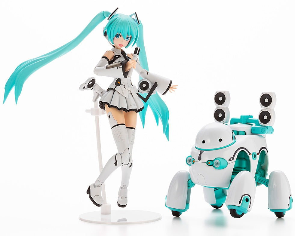 Kotobukiya Frame Arms Girl Series Frame Music Girl Hatsune Miku [Maruttoys Ver.] & Tamotu [Miku Ver.], Action Figure Kit