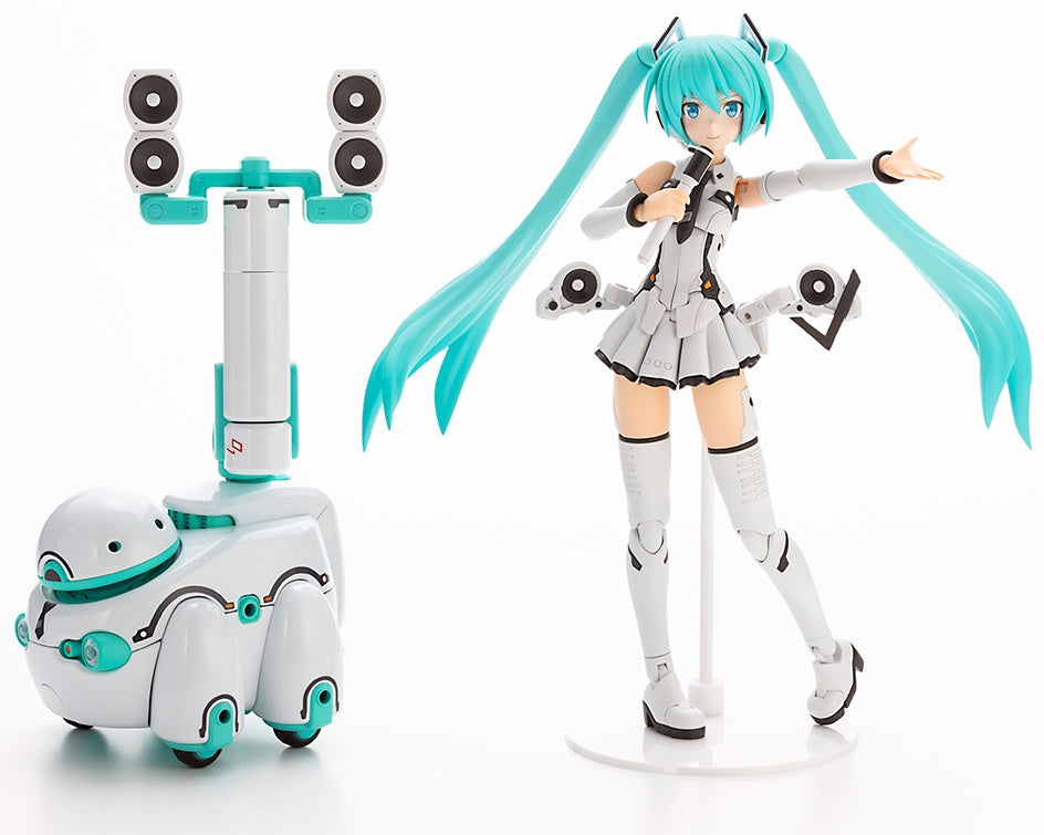 Kotobukiya Frame Arms Girl Series Frame Music Girl Hatsune Miku [Maruttoys Ver.] & Tamotu [Miku Ver.], Action Figure Kit