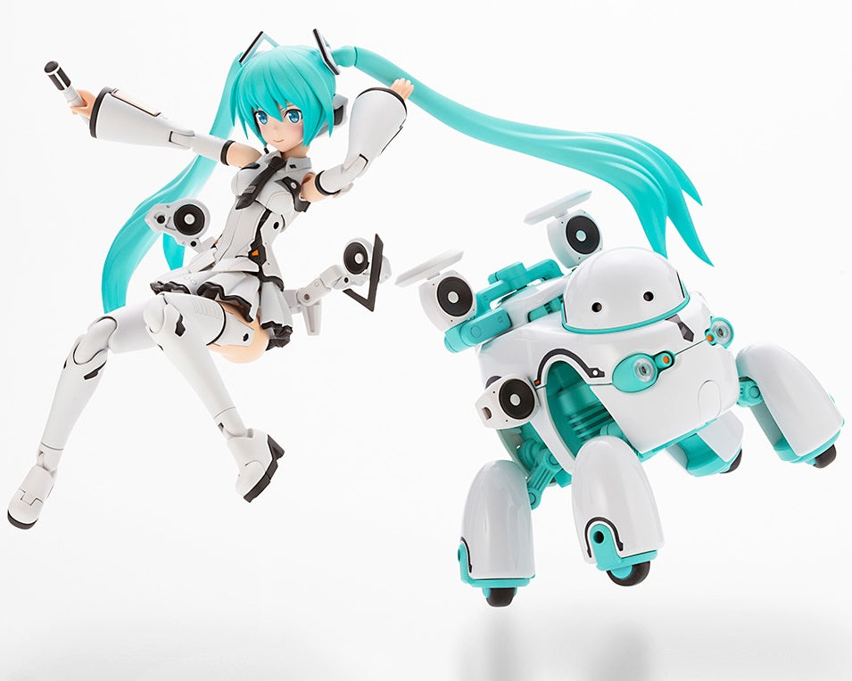 Kotobukiya Frame Arms Girl Series Frame Music Girl Hatsune Miku [Maruttoys Ver.] & Tamotu [Miku Ver.], Action Figure Kit