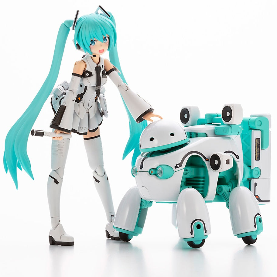 Kotobukiya Frame Arms Girl Series Frame Music Girl Hatsune Miku [Maruttoys Ver.] & Tamotu [Miku Ver.], Action Figure Kit