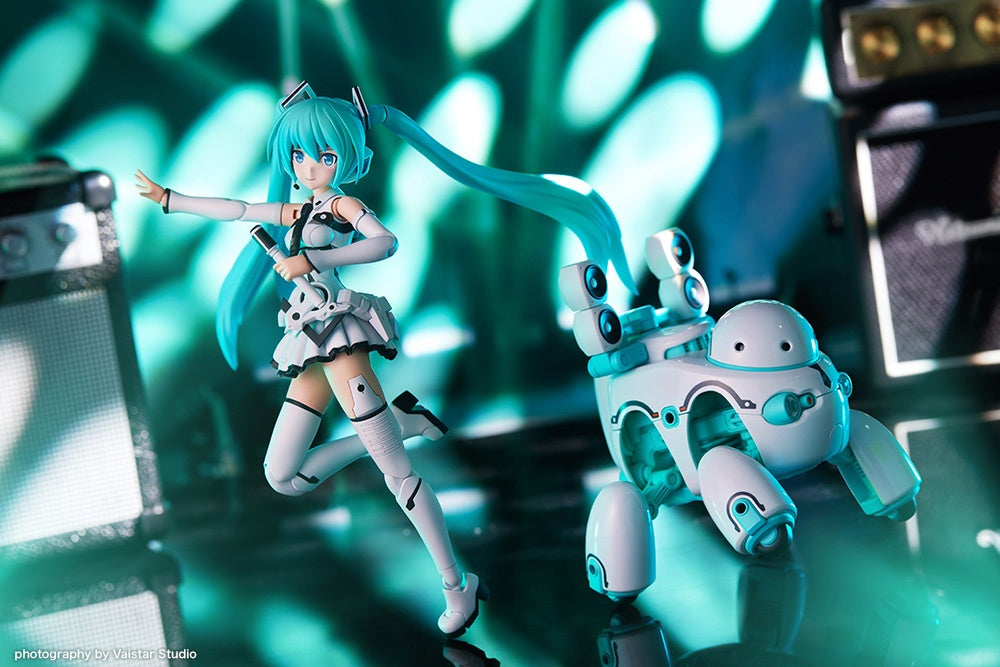 Kotobukiya Frame Arms Girl Series Frame Music Girl Hatsune Miku [Maruttoys Ver.] & Tamotu [Miku Ver.], Action Figure Kit