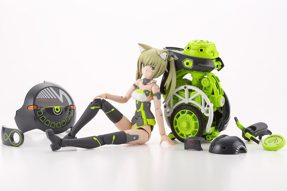 Kotobukiya Frame Arms Girl Series Innocentia (Racer) & Noseru (Racing Specs Ver.), Figure Kit