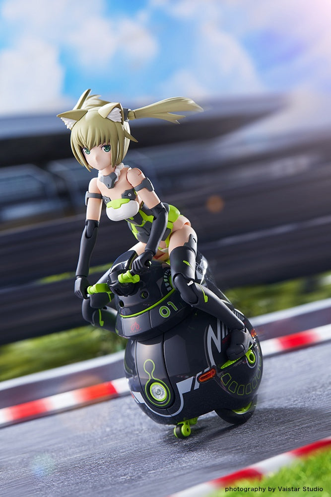 Kotobukiya Frame Arms Girl Series Innocentia (Racer) & Noseru (Racing Specs Ver.), Figure Kit