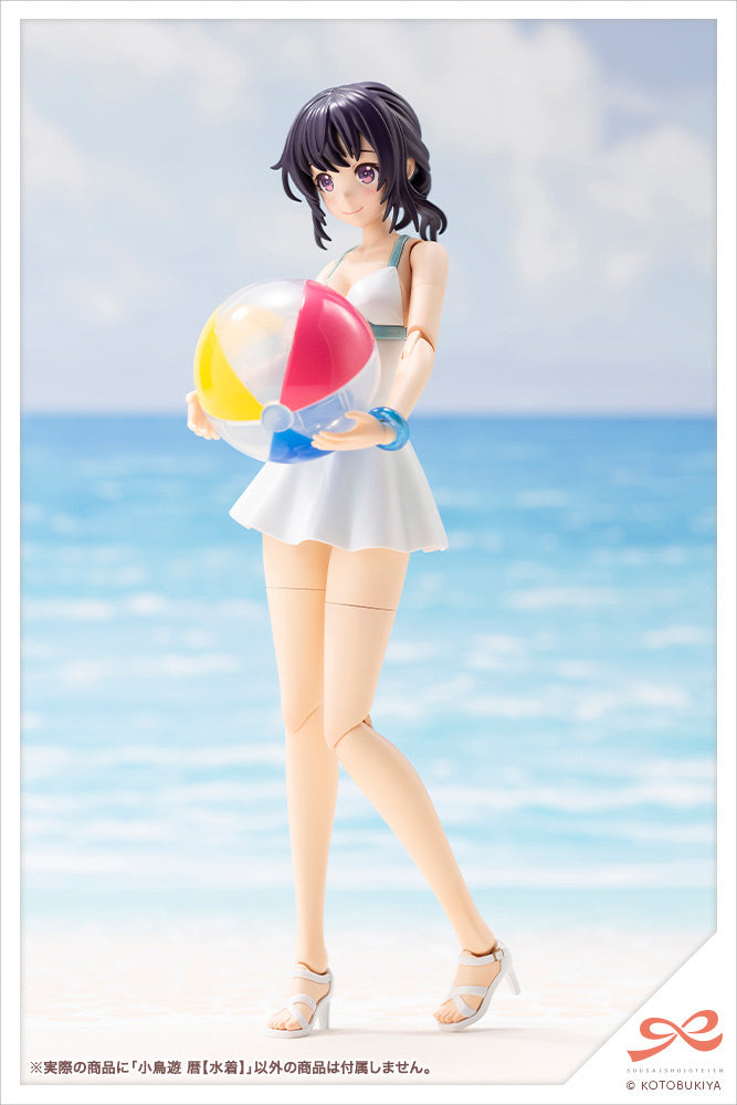 Kotobukiya 1/10 Sousai Shojo Teien Series Koyomi Takanashi Swim Style, Plastic Model Kit