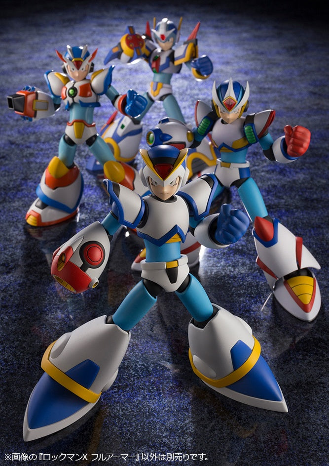 Kotobukiya 1/12 Mega Man X Series Mega Man X Full Armor / Rockman X Full Armor, Plastic Model Kit