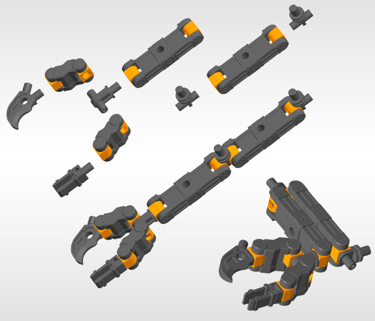 Kotobukiya MSG Series Mecha Supply 02 Flexible Arms Type B (Re-Run)