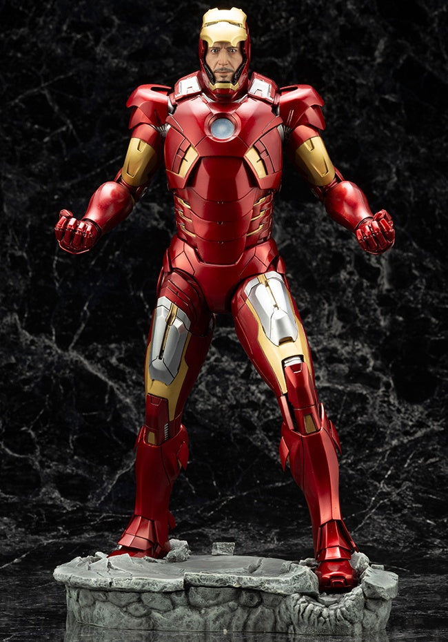 Kotobukiya 1/6 Avengers Series Marvel Avengers Movie Iron Man Mark 7 Artfx Statue