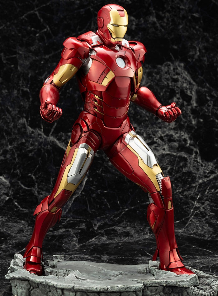 Kotobukiya 1/6 Avengers Series Marvel Avengers Movie Iron Man Mark 7 Artfx Statue