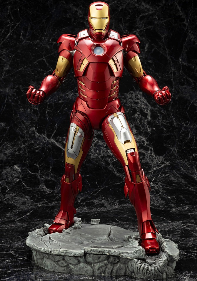 Kotobukiya 1/6 Avengers Series Marvel Avengers Movie Iron Man Mark 7 Artfx Statue