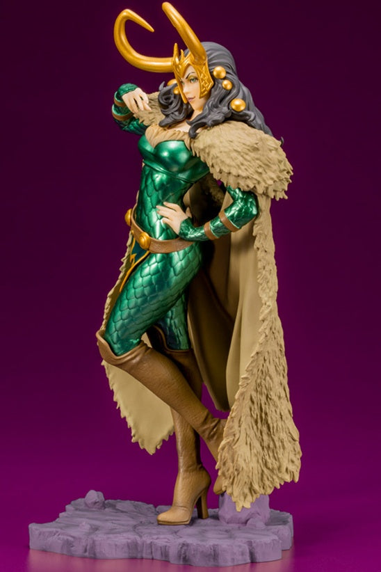 Kotobukiya 1/7 Marvel Series Loki Laufeyson Bishoujo, Pre-Painted PVC Statue