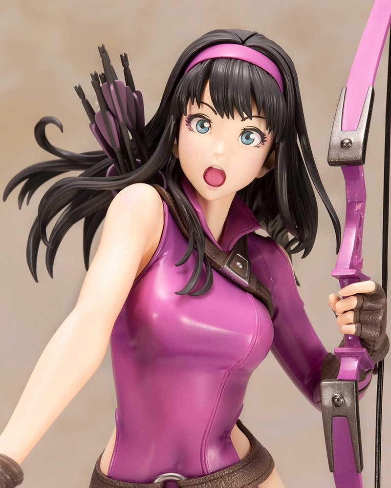 Kotobukiya 1/7 Marvel Universe Series Marvel Hawkeye (Kate Bishop) Bishoujo, Pre-Painted PVC Statue